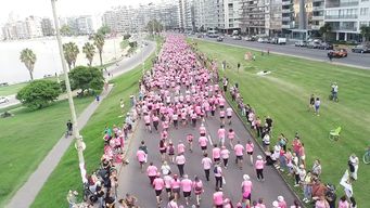 militantes contra la luc corrieron y caminaron en la 5k por el si
