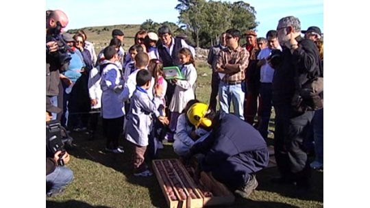 Comunidad de Pepe Núñez participó en inicio de trabajos de Ancap