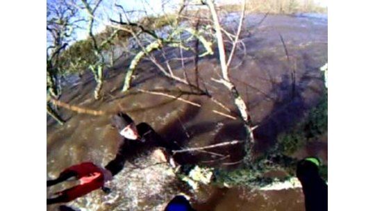 Acampantes rescatados del arroyo Avería contaron su experiencia