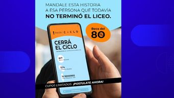 fundacion 3f entrega nuevas becas para que mas jovenes terminen el liceo: como inscribirse