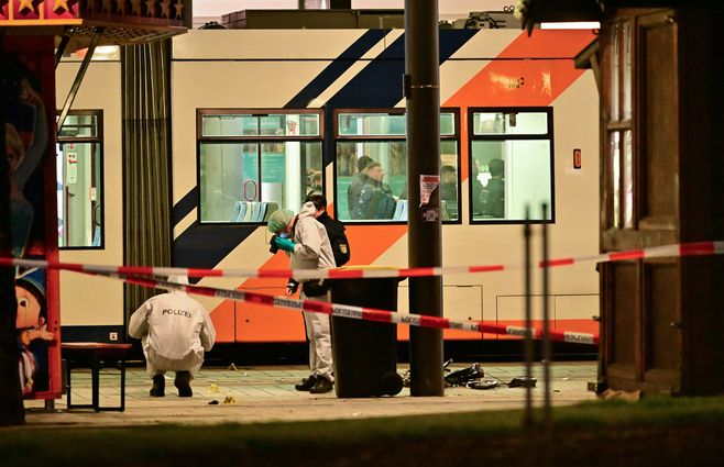 Imágenes tras el ataque. Foto: AFP