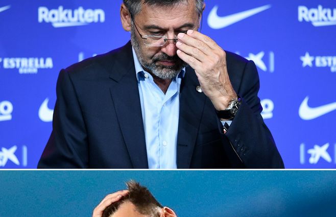 Bartomeu enfrentado con Messi por problemas de gestión