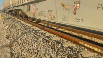 Una mujer murió atropellada por el tren en Durazno. Foto: Policía Caminera.