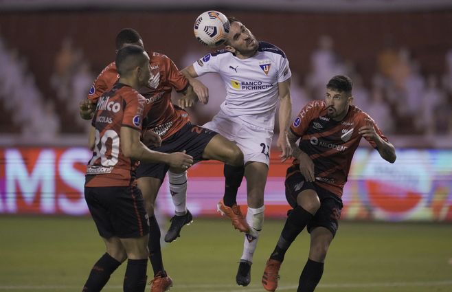 El uruguayo Matías Zunin, figura en Liga de Quito