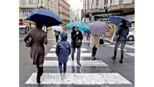 Las lluvias se mantendrán hasta el sábado inclusive