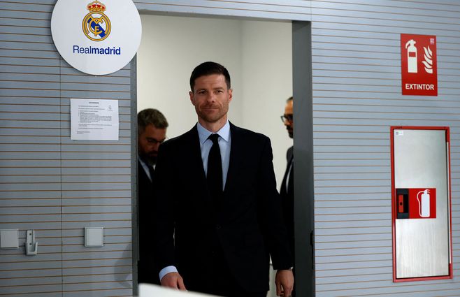 Xabi Alonso, nuevo DT del Real Madrid. Foto: AFP.