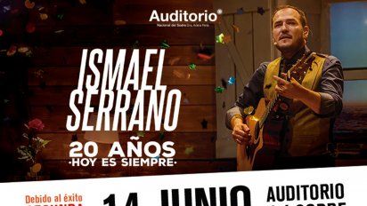 serrano celebra 20 anos de carrera en montevideo con dos funciones