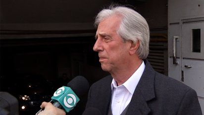 me siento bien, tanto fisica como animicamente, dijo vazquez al recibir alta medica