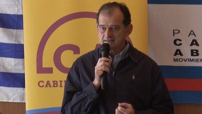 cabildo abierto destaca a montagno como un servidor del pais