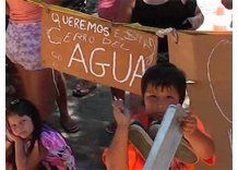 En Rivera, un barrio entero está sin agua desde Nochebuena