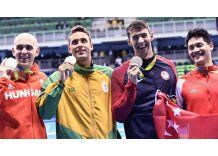 Phelps sigue agigantando su leyenda; conquistó su medalla número 27