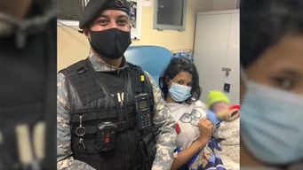 una mujer tuvo a su hijo mientras era trasladada por guardia republicana