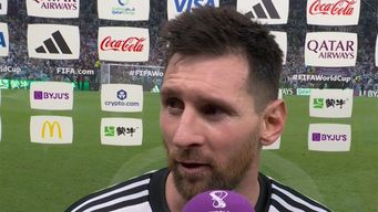 volvimos a ser nosotros, aseguro messi tras la victoria de argentina a mexico