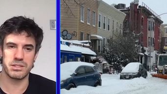 uruguayo residente en estados unidos sobre tormenta de nieve: me hizo acordar mucho a la pandemia, dijo