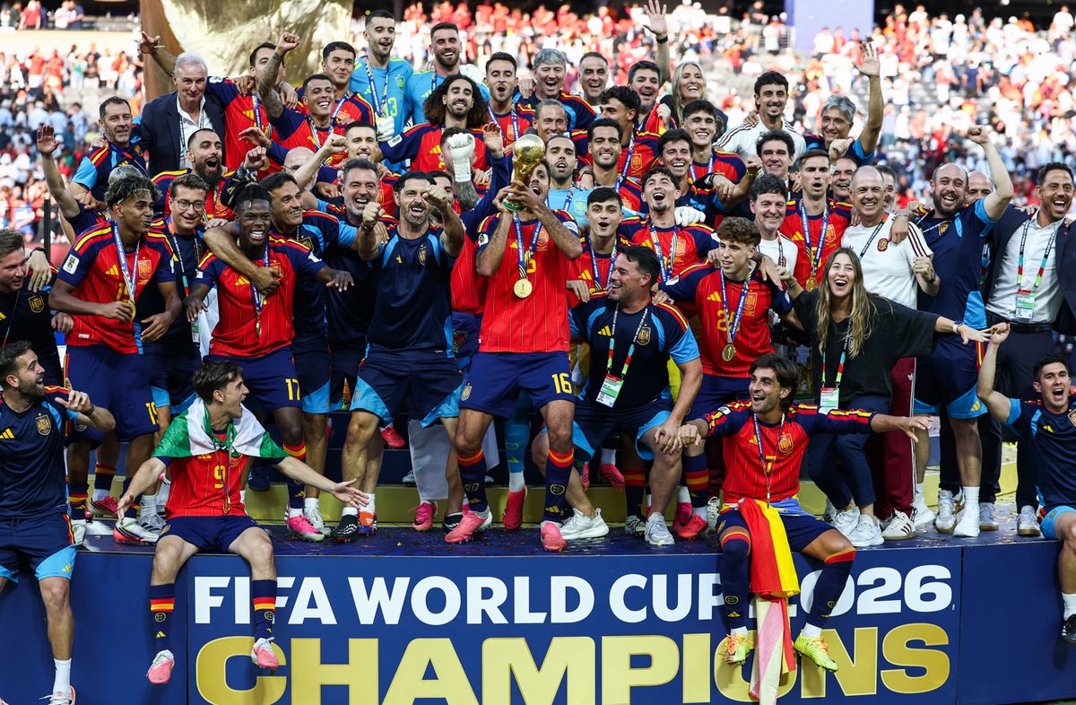 España es campeona del Mundial 2026 tras ganarle 1-0 a Argentina