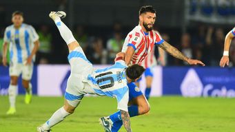 Paraguay le ganó a la Argentina de Messi y dio la nota de la fecha. Foto: AFP &nbsp;