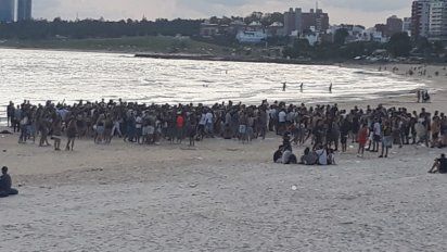 incidentes en la rambla con un herido de arma blanca y otro con un disparo en el hombro