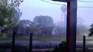 Inumet actualizó la doble alerta naranja y amarilla por tormentas fuertes y lluvias intensas