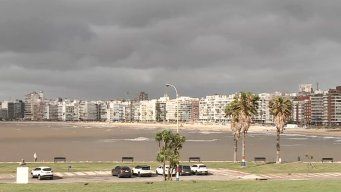 Foto: Subrayado, archivo. Rambla en la zona de Kibón, en Montevideo.