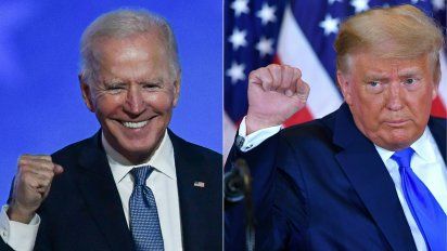biden, a un paso de conseguir los 270 votos electorales; trump denuncia fraude