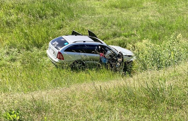 Siniestro de tránsito en ruta 5, kilómetro 117,500. Foto: Policía Caminera.