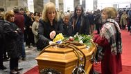 Mariano Arana fue sepultado en el Cementerio del Buceo, tras cortejo fúnebre que recorrió Montevideo