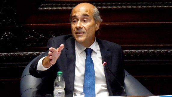 Pablo Abdala, en el llamado a sala del ministro Carlos Negro. Foto: FocoUy