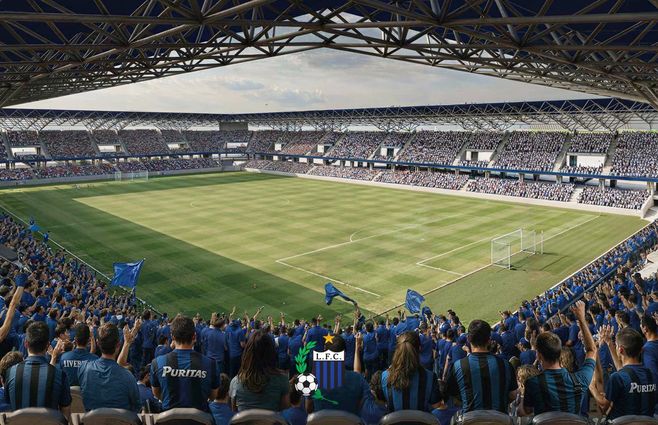 Imagen: Liverpool en X. Nuevo Estadio Belvedere.