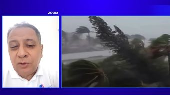 huracan en el caribe: un uruguayo cuenta como se prepara para el primero desde que llego a mexico