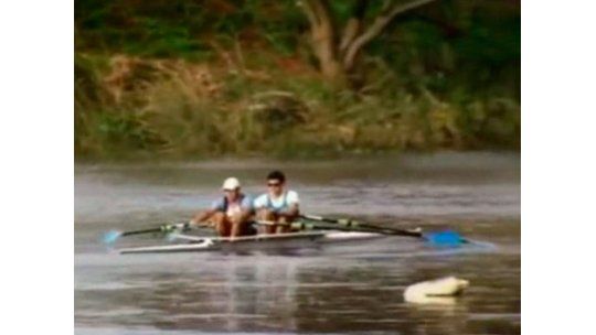 Collazo y Dumestre, pareja que representará al país en remo