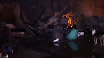 perdidas totales en vivienda y parciales en otra tras incendio en asentamiento 24 de junio