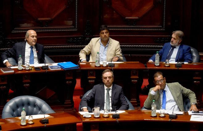 Oposición durante la comparecencia de Carlos Negro al Parlamento. Foto: Foco UY
