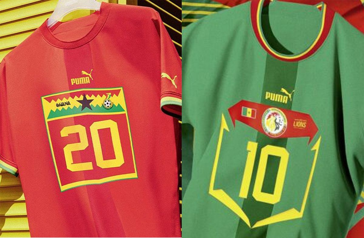 Cómo hizo Puma las camisetas alternativas de otros países?