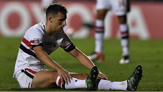 Jonathan Calleri, San Pablo, derrota
