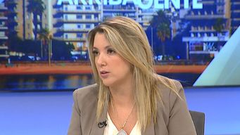 Valeria Ripoll en Arriba Gente, jueves 17 de abril de 2025. 