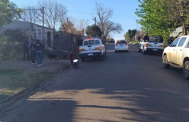 Los allanamientos fueron realizados en la tarde del miércoles.