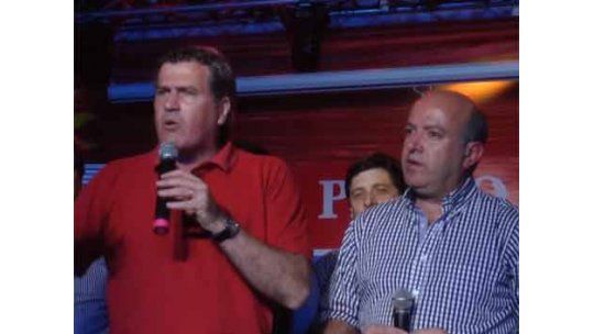 Bordaberry y Coutinho en Las Piedras