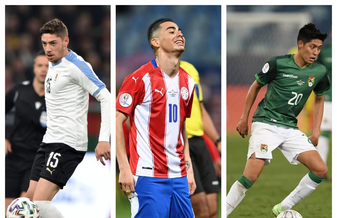 Valverde, Almirón y Vaca, tres puntales en sus selecciones