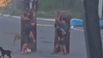 persecucion en malvin norte termino con pedreas a policias y escudos de chapa; interior anuncio acciones en el barrio