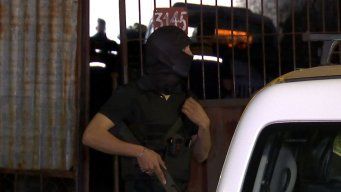 Foto: Subrayado. Allanamiento en Brazo Oriental, donde hubo dos detenidos.