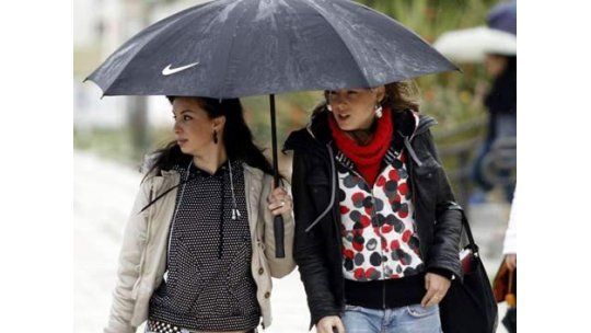 Un jueves muy ventoso, muy húmedo; temperatura máxima de 18º