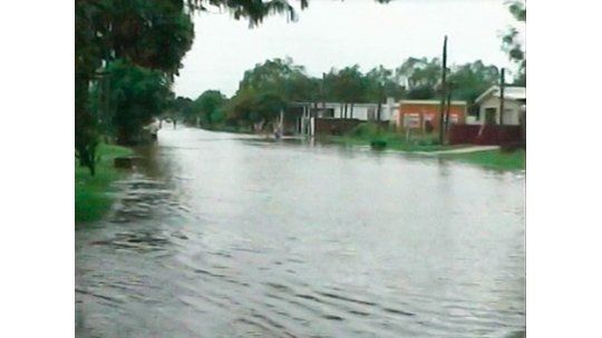 Barrios enteros bajo agua en Rocha tras las intensas lluvias