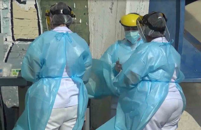 Controles de coronavirus en Uruguay.