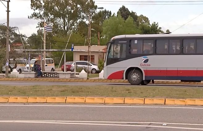 El incidente ocurri&oacute; en una parada de &oacute;mnibus en Ruta Interbalnearia