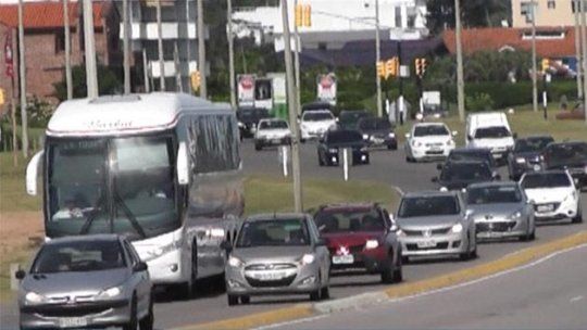 transito ruta punta del este