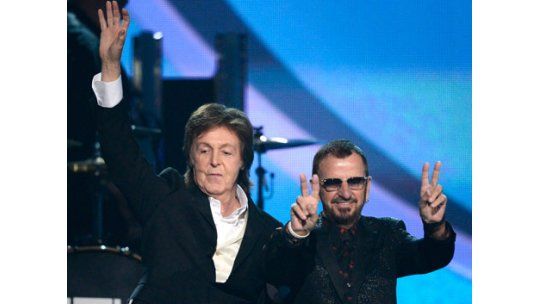Masiva boda gay y reunión Beatle en la entrega de los Grammy 2014