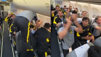 duro mensaje de aerolineas argentinas al plantel de penarol: lamentamos este tipo de actitudes