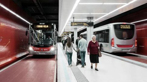 Render del túnel propuesto para 18 de Julio.