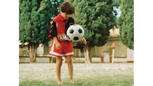 Messi era un genio ya a los 10 años jugando para Newell´s