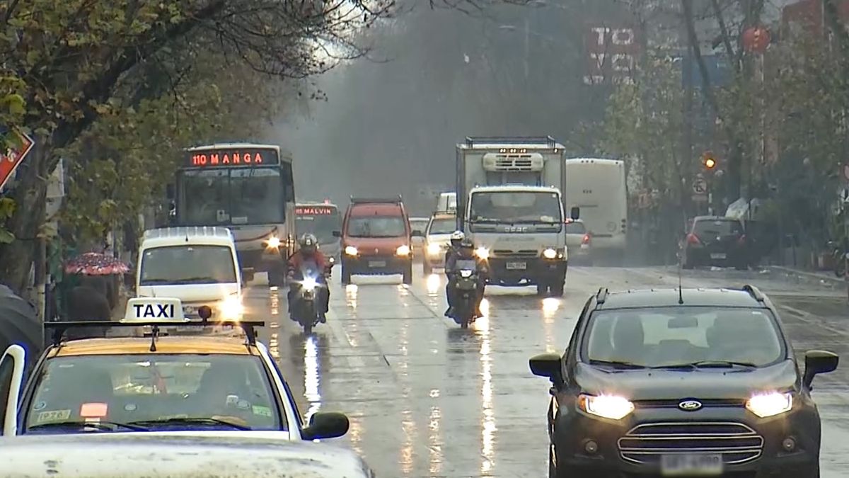 Advertencia amarilla del Inumet por la persistencia de lluvias abundantes